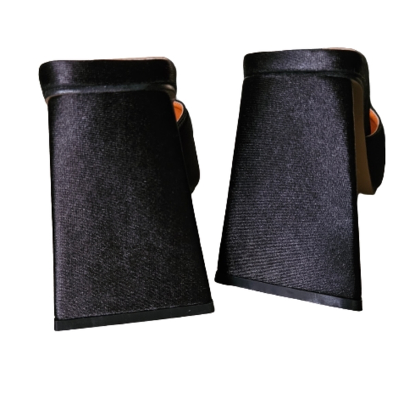 Radia Chunky Triangle Mule Sandals - Picture 7 of 14